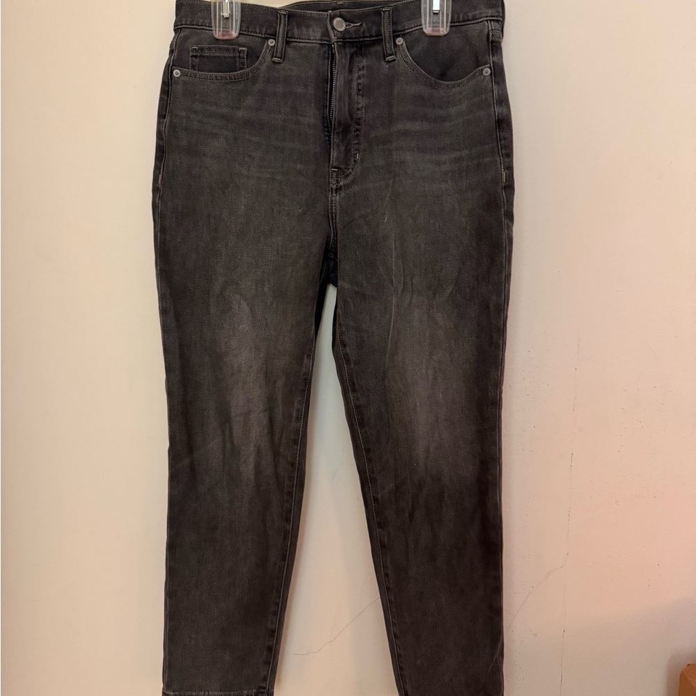 Banana Republic Gray High-Rise Slim Jeans 30s